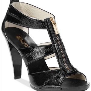 MICHAEL Michael Kors Berkley T-Strap Heels - Black